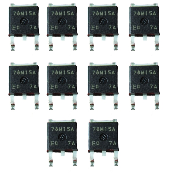 10 stycken/ set NJM78M15DL1A Chipset för elektroniska projekt Tillförlitliga, effektiva utvecklingskort elektroniska tillbehör