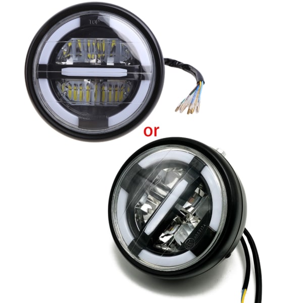 Universal Cafe Racer Vintage Motorcykel LED For Forlygte Motorcross Forlygte Blinklys Daglys