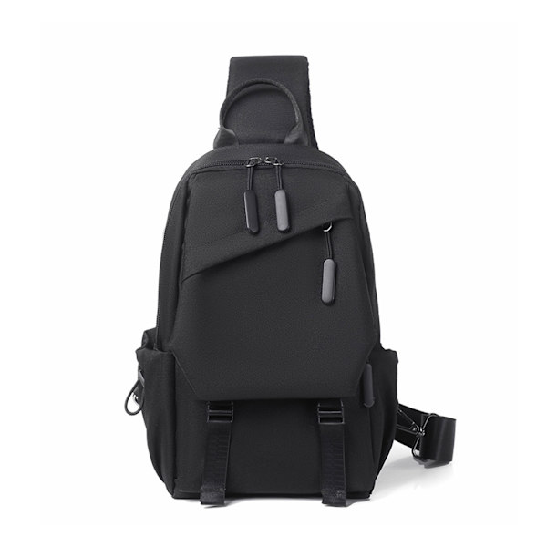 Sling Crossbody-väska för män Dam Axelväska Casual Bröstväska Lätt Enkelrem Ryggsäck för Cykling Promenader Cykelturer