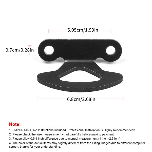 Säkra Lastkrokfästen för F150 Pickup Trucks, Enkel Installation, 4-pack