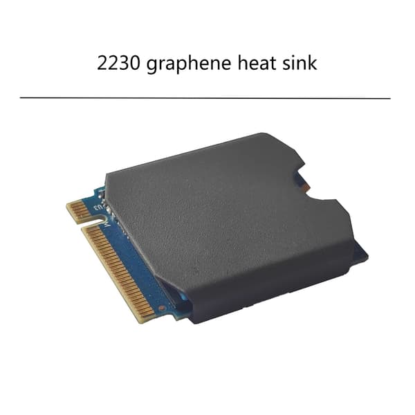 M.2 2230 NVMe Spillekonsoller SSD Kobber Køleplade Termisk Pad til SteamDeck