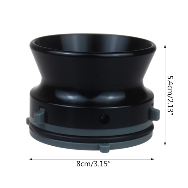 Nab Hub Adapters Öppnare Universal laddningsenhet för StuderReVox Aluminium Nab Hub Device Nab Reel Hub Adapter Black