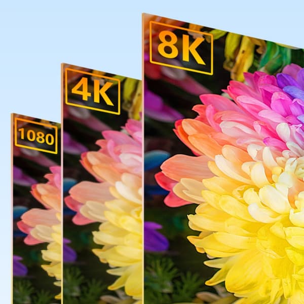 8K KVM-bryter Datamaskiner Skjermer KVM-bryter 2 inn 2 ut Datamaskin-deling