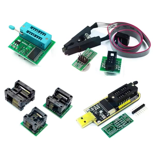 SOIC8 SOP8 Test Clip til EEPROM 93CXX 25CXX 24CXX Kredsløbsprogrammeringsadapter