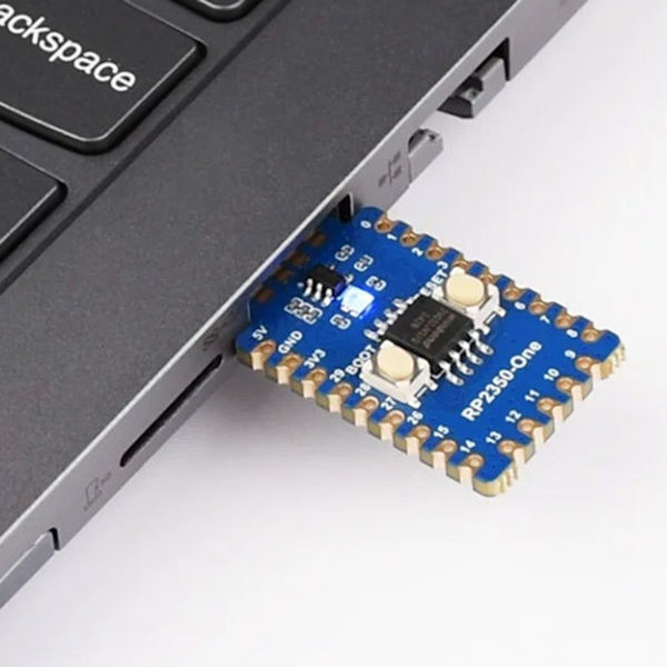 RP2350 One Drag Drop Programmerbar Mikrokontrollerkort Typ A USB-port