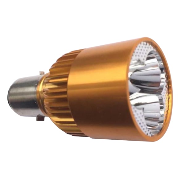 Ljusa H6 BA20D LED-lampor Cykelcykel Vit 6000K 9W Motorcykelstrålkastare Framljusindikatorlampa
