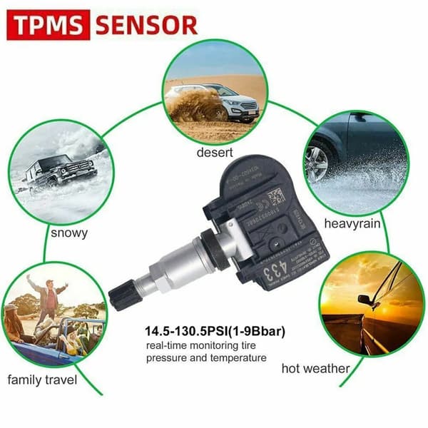 Ersättningsövervakningssystem Däcktryck TPMS-sensor för Bil 3/S/X 103460200A