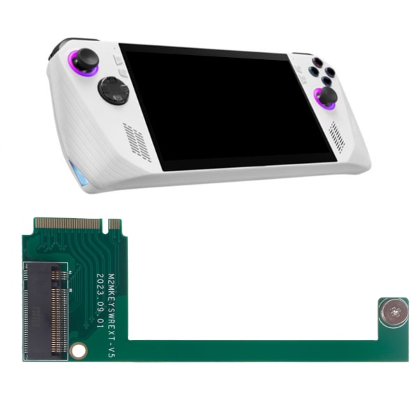 För Rog Ally Handheld Transfer Board PCIE4.0 90 Degrees M2 Transfercard För Rogally SSD-minneskortadapter Tillbehör A