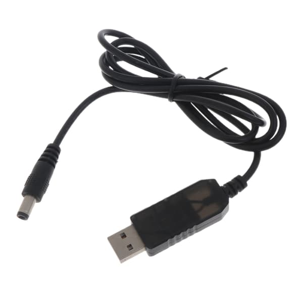 USB til DC 5.5x2.5mm til DC 4.2Volt Strømplugg Koblingskabel USB til DC