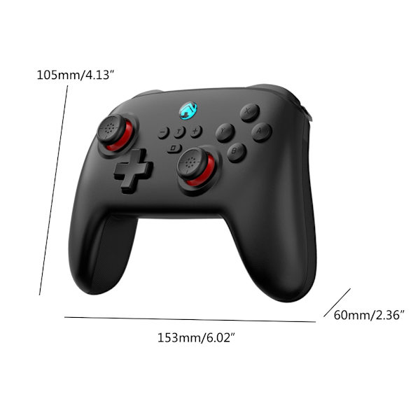 Ny trådlös Bluetooth-kompatibel Gamepad för NS SwitchPro Controller Limited Theme Joystick för PC och SwitchPro OLED-spel Pink