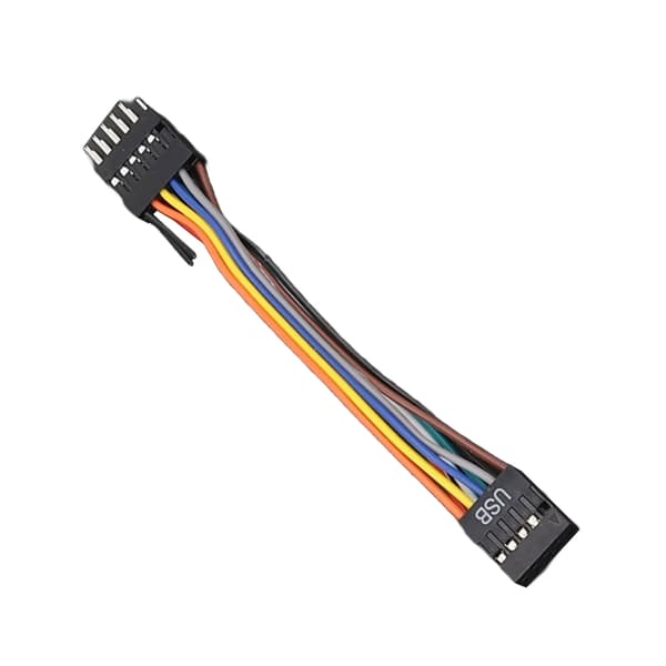 Fladt ledningsdesign USB internt bundkort headerkabel til computeropsætninger