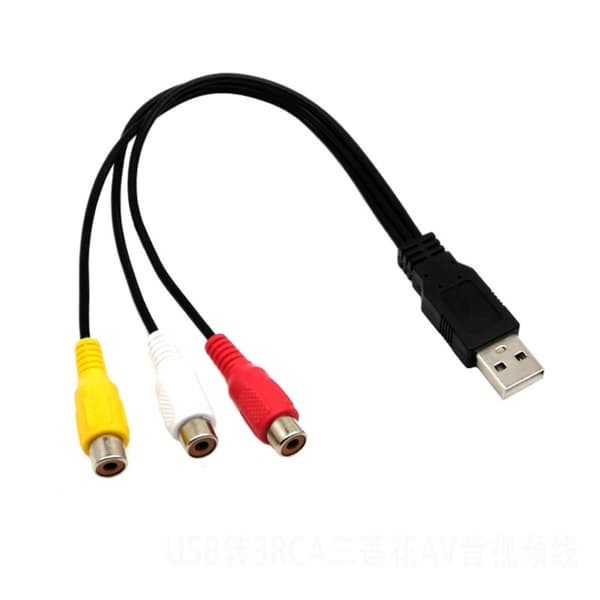 Letvægts USB til Tenon End Kabel for Nem Tilslutning til Udstyr Sort
