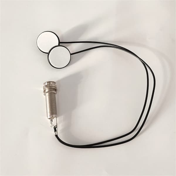 Gitarr Bas Ukulele Instrument Mikrofon Pickup Transducer med 6.35mm Jack