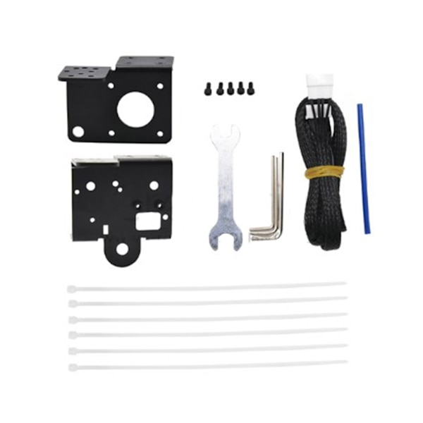 för Ender3 Direkt Drive Uppgraderingskit Konverteringsfäste Bakplan med Remhjul för Ender 3 för Dubbel Drive Extruder Metall
