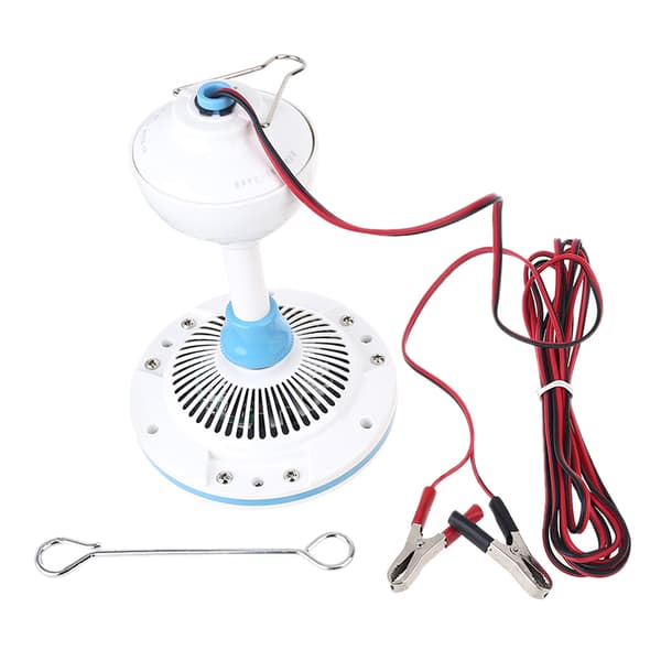 3 blade 36\" 12V campingtelt hængeventilator loftventilator uden afbryder 92 cm
