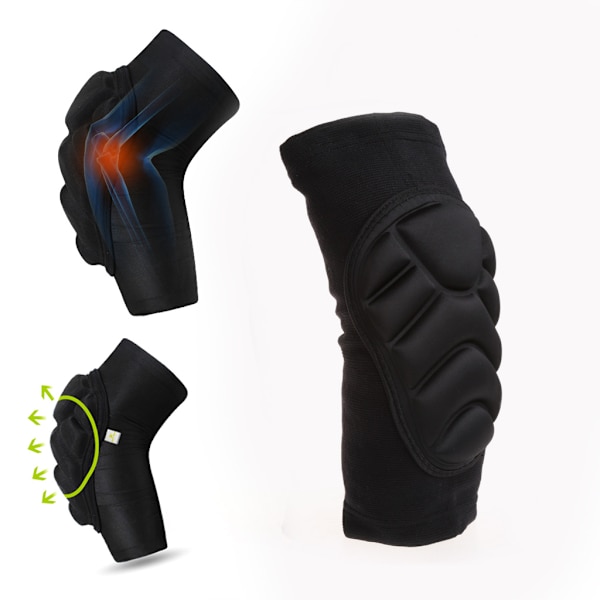 Ben Knä Patella Support Sports Brace Wrap Protector Pad Sleeve Guard Black L