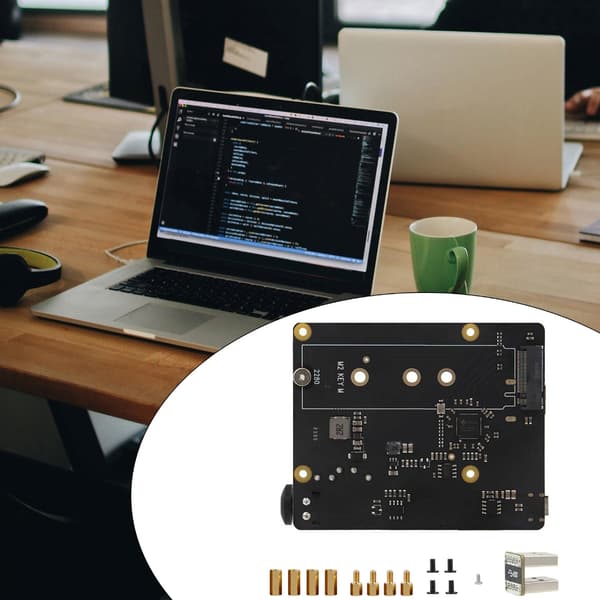 X873 M.2 Solid Disk Support Udvidelseskort Til rpi 4 Med LED-indikator