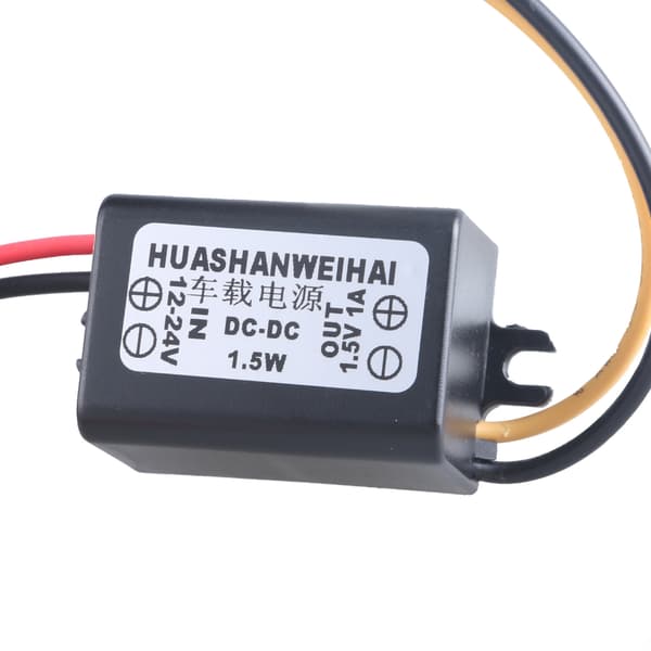 12V 24V till 1.5 V 1A Reducerar Spänningar Regulator Buck Steg Ned Strömmodul