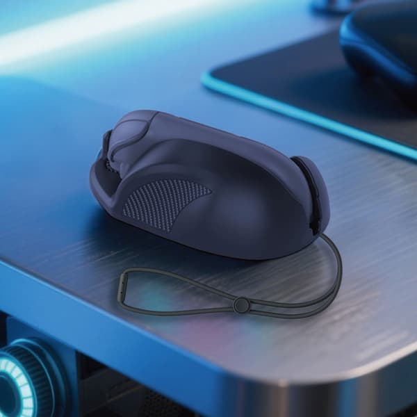 Gaming Tilbehør til NS2 Controller Desktop Mus Grip Holder Black