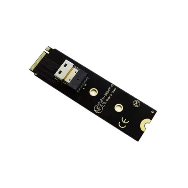 SFF-8654 til M.2 NVMe PCIe Adapterkort Adapterstasjon Utvidelse Ekstern