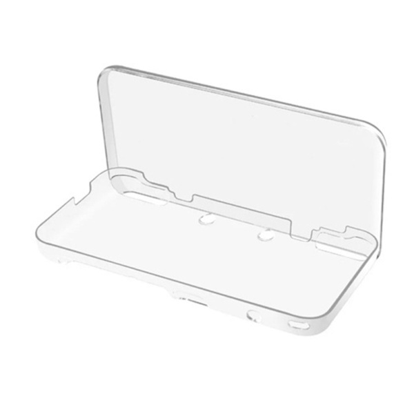 Transparent Kristallskal för Ny 2DS LL/2DS XL Spelkonsol Hårt Skal Dammtätt & Stöttåligt Skyddsfodral