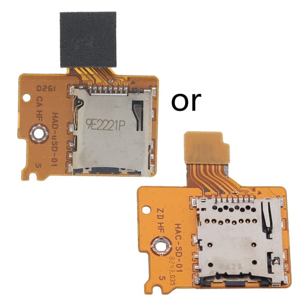 Reparationsdele til spillekonsol SD-kortslot bundkort PCB til Switch