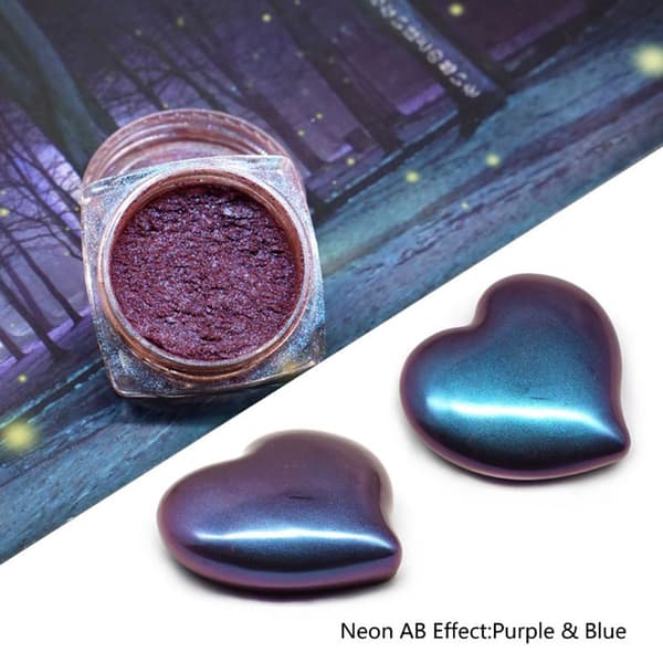 Perlepulver Pigment 9 Farver Multipurpose DIY Kunst og Håndværk Additiv