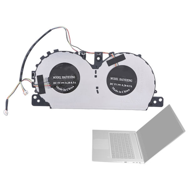 CPU Køleventilator DC5V 0.5A Bærbare Computere Kølere Køleplader Ventilator 4Pin Radiatorer