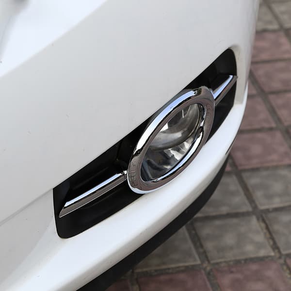 1 Par Krom Front Tåkelys Deksel Trim For Chevy Cruze 2009-201