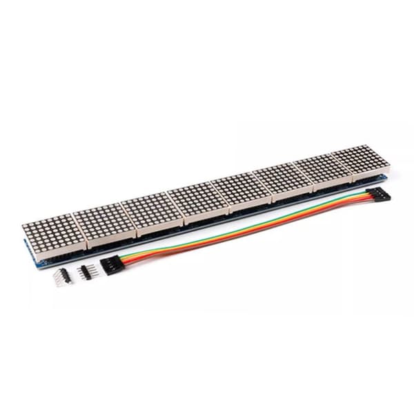 MAX7219 8 i 1 Dot Matrix LED-modul for og pedagogiske prosjekter