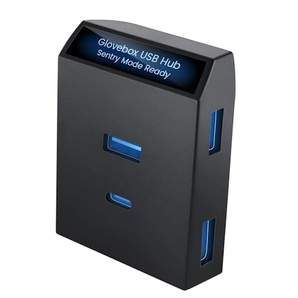 Hansikaslokeron datansiirtoadapteri 4 in 1 peli apukuljettaja USB-jakaja Y:lle