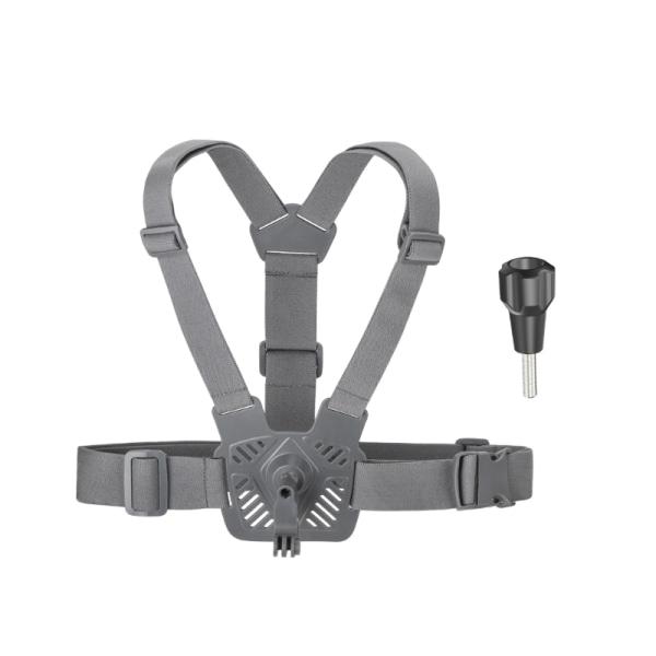Justerbart brystfeste sele bryststropp brakett for Pocket 1 2 3/360 Go 3 actionkameraer med lang skrue