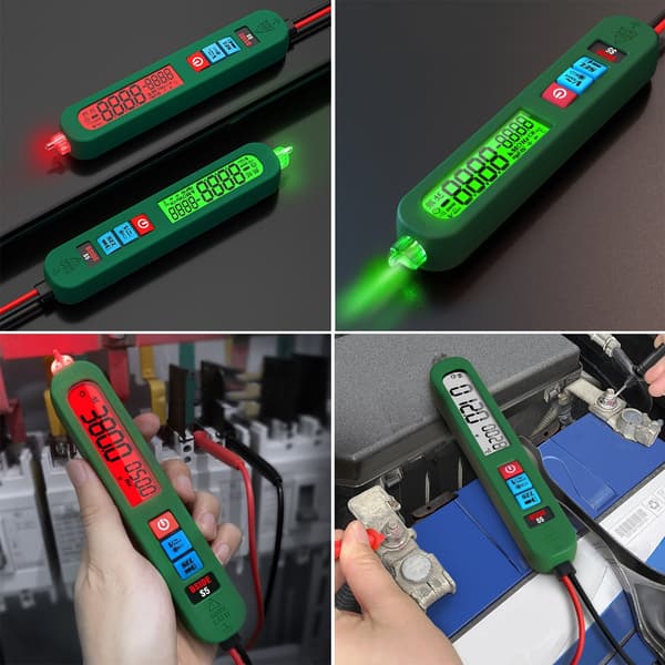 Bil Diagnostisk Værktøj Universal Multimeter Spændingsmåling Modstandstest