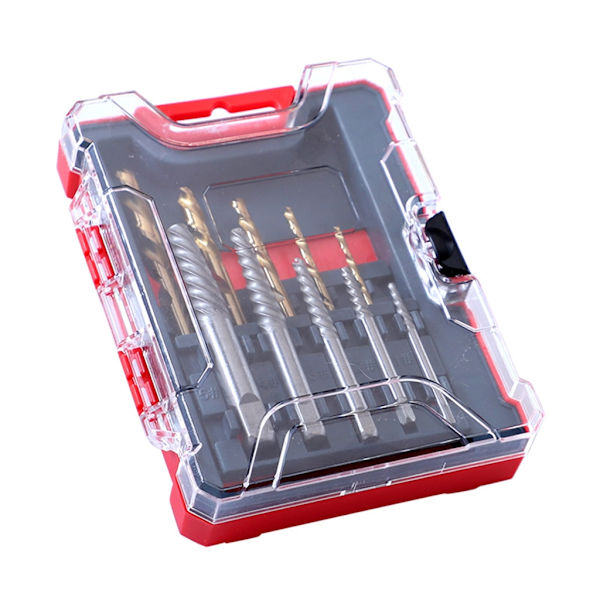 10st HSS Borr 5/16\", 1/4in, 3/16\", 1/8in, 3/32\" DIY Verktyg Slitstark Skruvutdragare HSS Borr