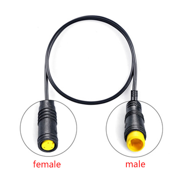 Ebike Girskiftsensor USB Programmeringskabel Display Forlengelseskabel Gir Sensor Speed sensor extension cable 40CM