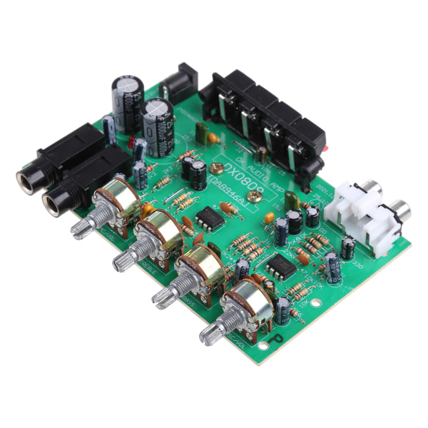 TDA 8944/8946 Stereo High Power DIY-högtalarförstärkarkort för DC 12V-2A Utrustad med dubbla filterkondensatorer