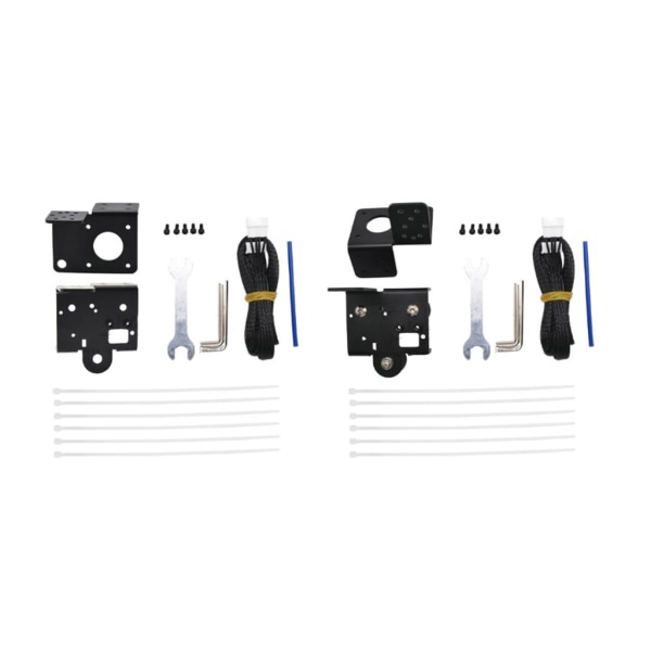 för Ender3 Direct Drive Upgrade Kit Konverteringsfäste Bakplan med remskiva för Ender 3 för Dual Drive Extruder Metal null - Backboard with caste