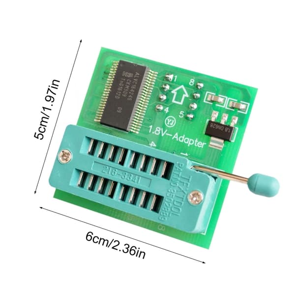 SOIC8 SOP8 Test Clip til EEPROM 93CXX 25CXX 24CXX Kredsløbsprogrammeringsadapter