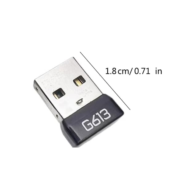 USB-vastaanotin G613-pelinäppäimistön sovittimille USB-dongle