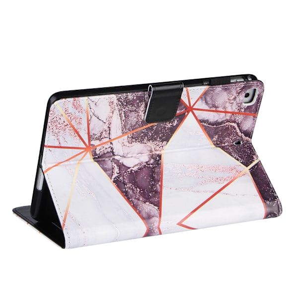 Magnetisk stötsäker anti-damm skyddsfodral Case Stativ Flip Cover för Pad Mini 1.2.3.4.5(2019) Universal Black White