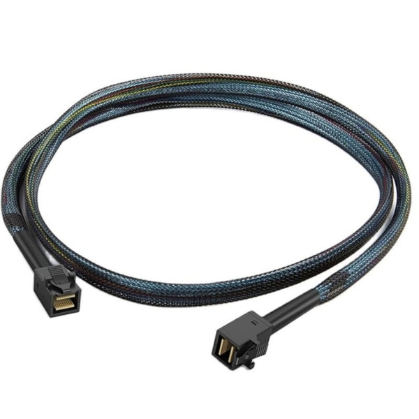 SAS Sata-kabel SFF-8643 till SFF-8643 Intern Mini SAS High Definition-kontakt 36-stiftssladd 0.5 meters