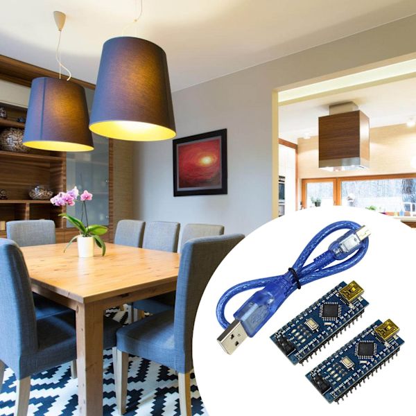 Nanos .0 Mikrokontrollerkort med USB-kabel Enkel Installation