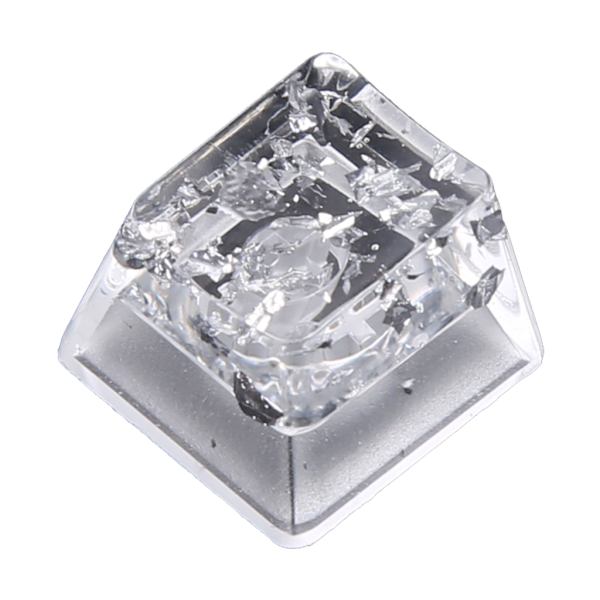 Resin Bakgrunnsbelyst Tast for Mekanisk Tastatur OEM R4 Høyde Transparent for Tast C