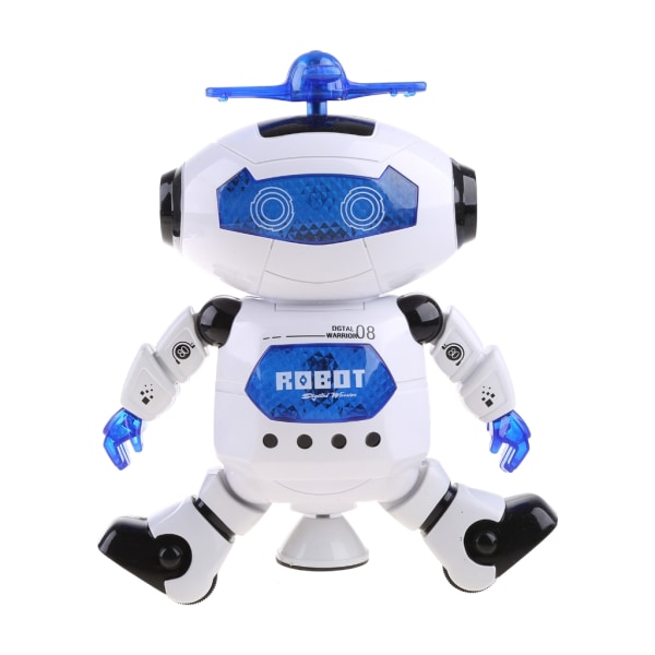 Cool elektrisk dansande robot barn nyår födelsedagspresent pedagogisk leksak