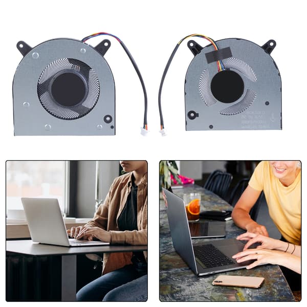 Effektiv intern køleventilator til bærbar computer til N158 N156 MD7505HS kølelegeme