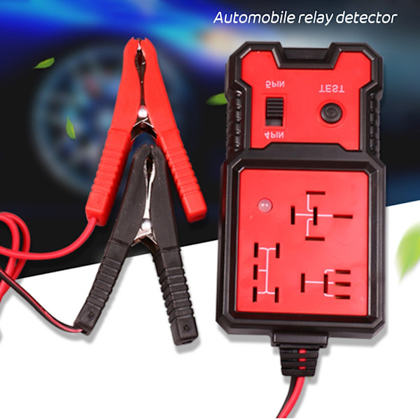 12V Elektronisk Motorcykel Relæ Tester Universal Til Bil Auto Batteri Checker