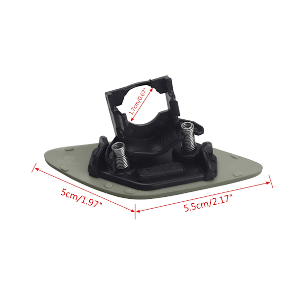 Deksel for spyledyse til frontlykt for 328i 335i 2007-2010 Erstatning 61677171659