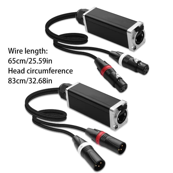 DMX512 Extender Adapter Metalledere til interferensbestandighed