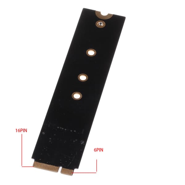 til M.2 NVME SSD-adapterkort til MacBook Air A1466 A1465 Let at bruge