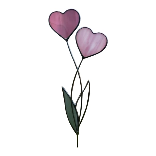 Delikat Modernt Hjärtformat Blomma Sovrum Vardagsrum Prydnad Hushållsdekoration Alla Hjärtans Dag Present till Flickvän